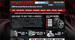 Desktop Screenshot of bhytire.com